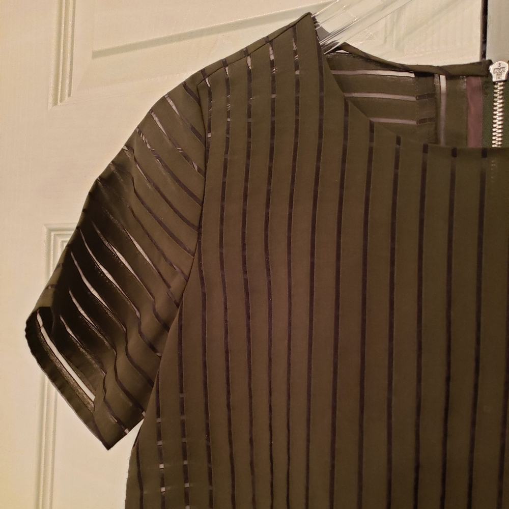 J. Crew olive green top